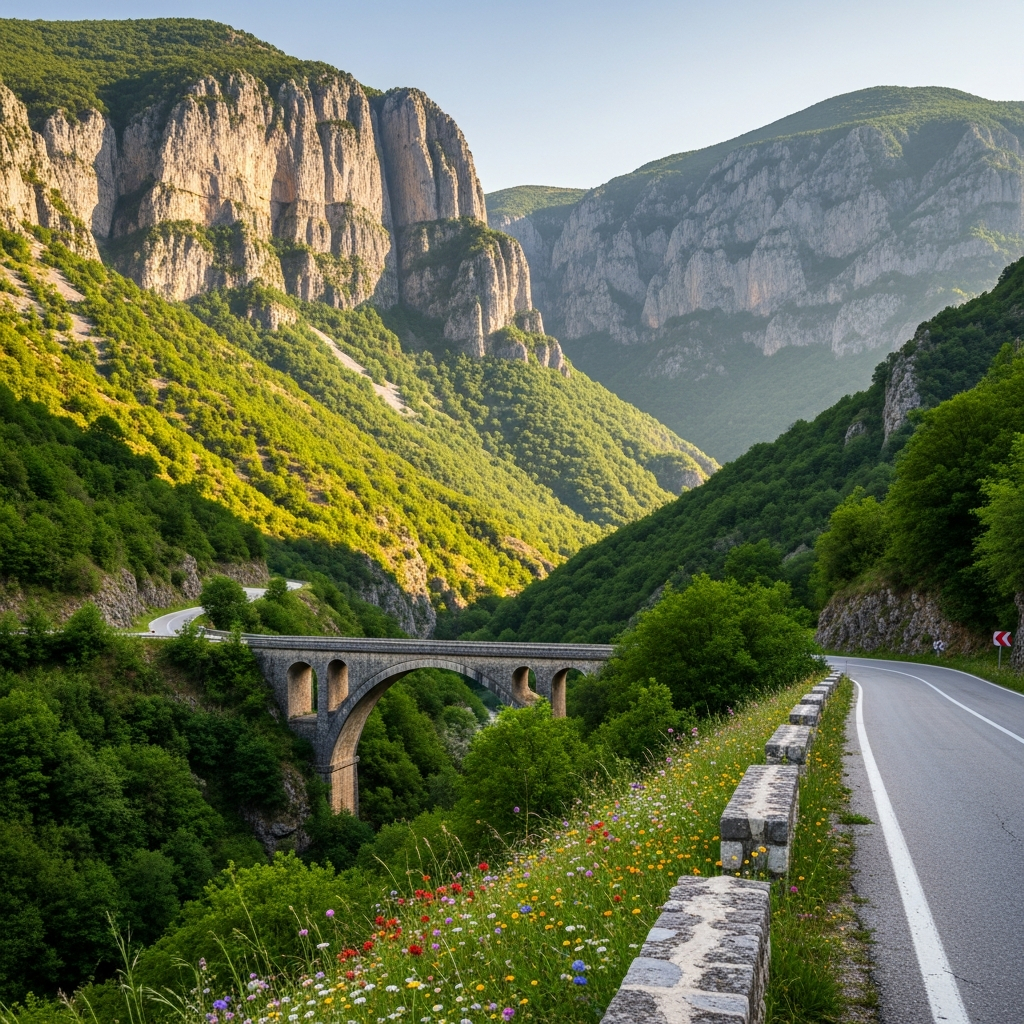 Scooter excursion in Epirus